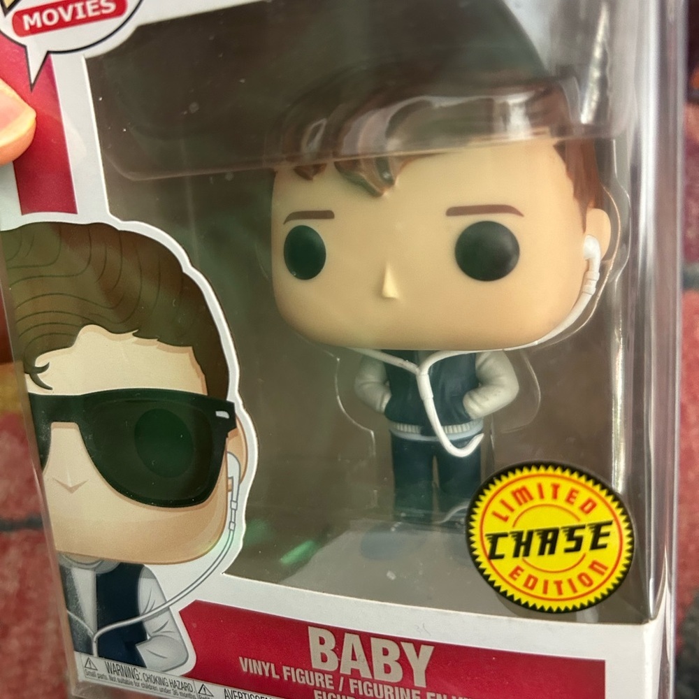 Funko Pop Baby Driver #594 Baby Limited Edition Chase Used Protector Included - Picture 7 of 7